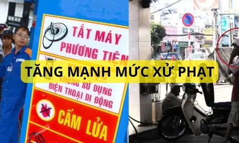 Đề xuất tăng mức phạt dùng điện thoại tại cây xăng lên nhiều lần, người dân ai cũng cần chú ý