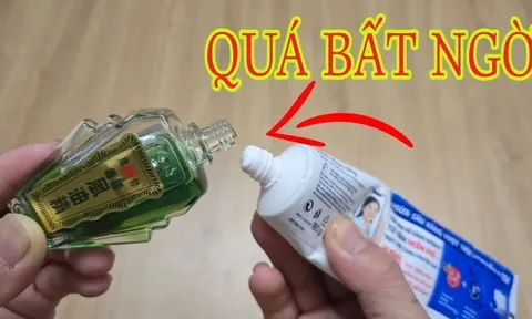 Đem kem đánh răng trộn với dầu gió: Nam hay nữ dùng đều tiện