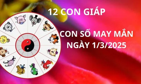 Tử vi ngày 1/3 con số may mắn Thần tài ban lộc đầu tháng cho 12 con giáp, gặp vận đổi đời giàu sang