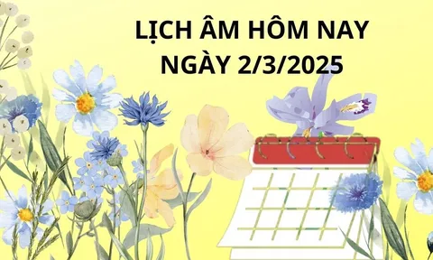 Lịch âm lịch vạn niên ngày 2/3 một ngày rất tốt cho việc này, làm ngay để gặp may mắn