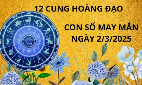 Tử vi ngày 2/3 con số may mắn vượng tài phát lộc, 12 cung hoàng đạo nhanh chân thì Tình-Tài-Danh cực đỏ