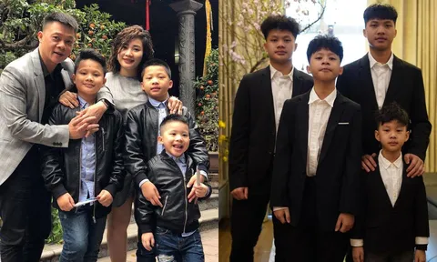 Nam MC được nhiều khán giả yêu mến sinh 4 con trai, đặt tên theo họ Trần của bố gồm 3 chữ giống hệt nhau