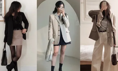 Học cô nàng blogger cách mix blazer cá tính, sành điệu hết nấc