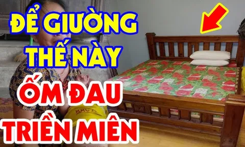 Tổ Tiên nói: 'Đầu giường dựa 2 vách, con cháu đau ốm hoạn nan quanh năm', 2 vách đó là gì?