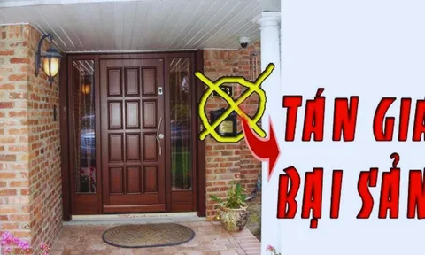 Tứ Đại Kỵ trước cửa nhà khiến gia chủ điêu đứng, tiền bạc tiêu tán hết, đó là 4 thứ gì?