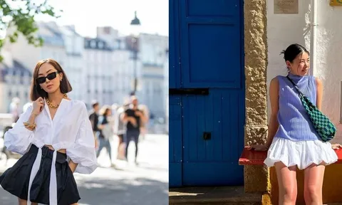 Ghim ngay loạt cách mix đồ với kiểu chân váy đám mây đang "hot hòn họt"