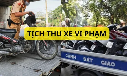 Chú ý, đi xe máy ra đường mắc lỗi này sẽ bị CSGT tịch thu xe vĩnh viễn, ai cũng phải biết