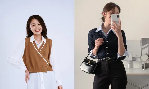 4 cách phối layer với áo sơ mi mùa xuân: Style đẹp ngất ngây dành cho mọi độ tuổi