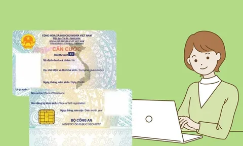 Năm 2025, người dân muốn cấp Căn cước chỉ cần nộp hồ sơ online không cần phải tới công an, phải không?