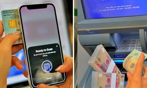 Rút tiền mặt quên thẻ ATM làm cách này, ở đâu cũng rút được nhanh chóng