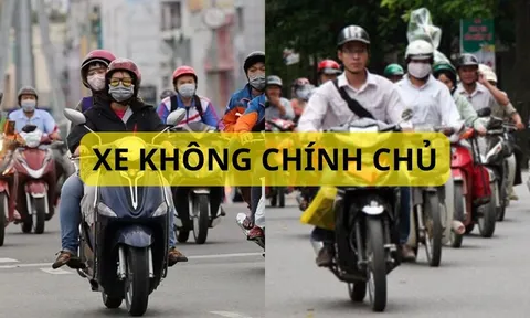 Chú ý mượn xe máy anh em bạn bè bị CSGT phạt lỗi không chính chủ, có đúng không? Cần mang giấy tờ gì?