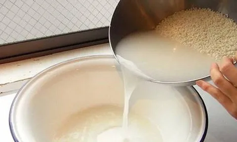 Nước vo gạo đừng đổ đi, đem làm 5 việc này cực hữu ích