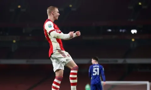 Rõ lý do Mikel Arteta đẩy Mika Biereth rời Arsenal