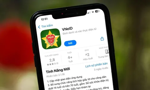 VNeID vừa tích hợp thêm 4 tính năng mới, rất thuận tiện cho người dân sử dụng