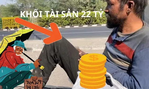 Xôn xao chuyện người ăn xin còn giàu hơn nhiều người giàu. Có một nghề là nghề ăn xin, ăn xin thành tỷ phú?