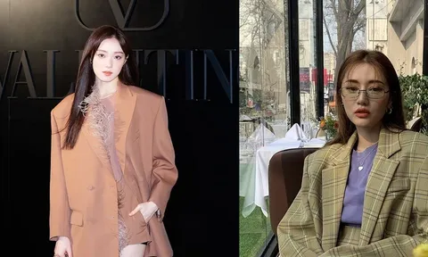 Muôn vàn cách mix blazer oversized sang xịn mịn từng centimet