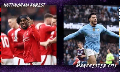 Nottingham Forest vs Man City: Siêu máy tính dự đoán kết quả