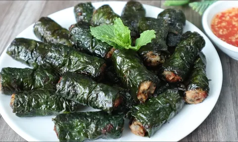 Rán chả lá lốt chỉ cần thêm 1 bước, chả xanh mướt, ngọt xỉu không thâm đen