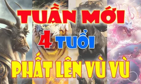 Thứ Hai đầu tuần: 3 tuổi “nhúng mình” chĩnh Vàng, vị trí đầu Tiền - Tài quấn thân