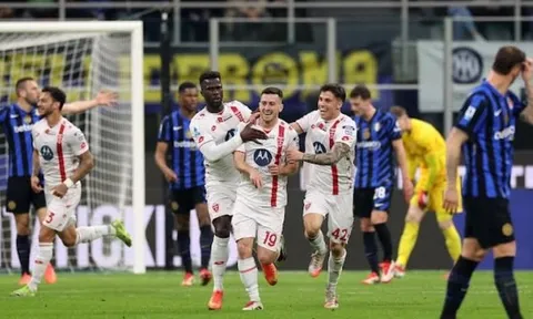 Inter 3-2 Monza: Ngược dòng không tưởng; Giữ vững ngôi đầu