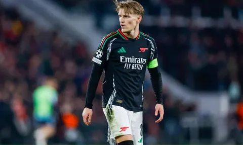 Odegaard ra tuyên bố hùng hồn trước đại chiến MU