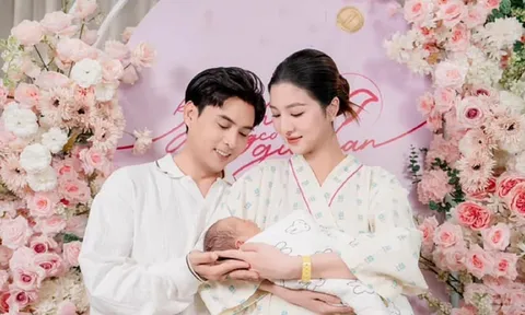 Bà xã Hồ Quang Hiếu công khai hành trình sinh con trai đầu lòng