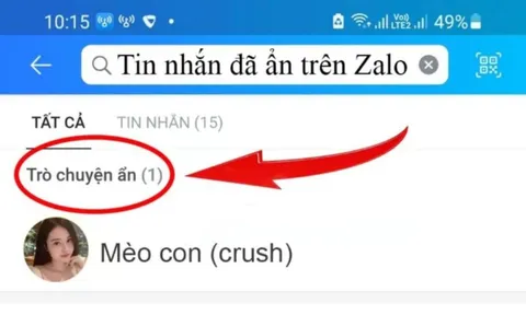 Có 1 nút này, ấn vào ẩn hết tin nhắn Zalo bí mật, chẳng sợ lộ thông tin