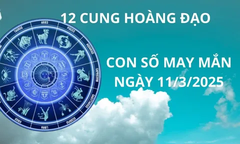 Tử vi ngày 11/3 con số may mắn giàu tài lộc tặng cho 12 cung hoàng đạo nhanh chân đổi đời phút chốc