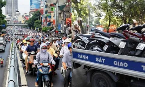 Từ nay, đi xe máy không có Giấy Đăng Ký xe vừa bị CSGT phạt tiền vừa bị tịch thu xe phải không?