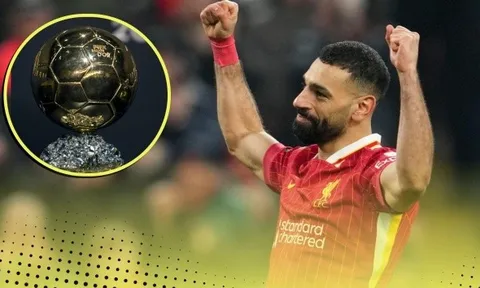 Quả bóng Vàng 'say goodbye' với Salah