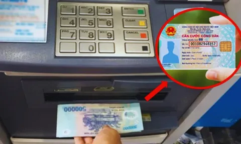 7 bước rút tiền bằng thẻ Căn cước công dân tại cây ATM đơn giản và nhanh gọn