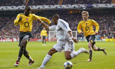 Khi Arsenal đánh bại đội hình toàn siêu sao của Real Madrid