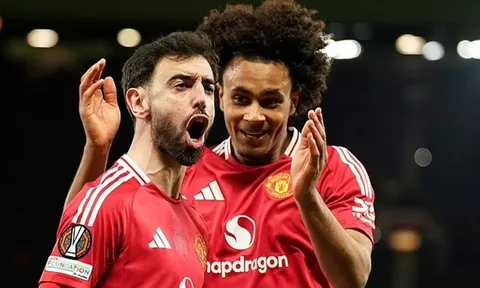 Amorim trầm trồ về khao khát chiến thắng của Bruno Fernandes