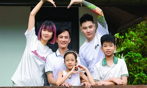 Cặp vợ chồng Vbiz mang họ hiếm, đặt tên con trai con gái nghe rất hay lại ý nghĩa