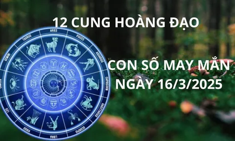 Tử vi ngày 16/3 con số may mắn số vàng tài lộc cho 12 cung hoàng đạo