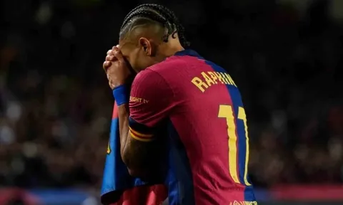 Atletico vs Barcelona: 'Nút thắt' Raphinha