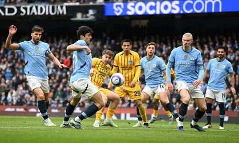 Man City hòa Brighton: Mất điểm, tại sao cơ hội dự C1 vẫn còn nguyên?