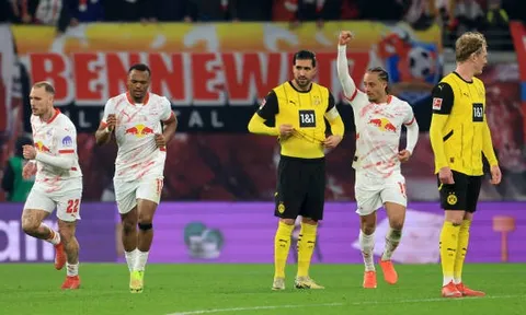 Tương phản lớn giữa Leipzig và Dortmund sau đại chiến