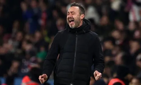 De Zerbi giải thích lý do để Greenwood ngồi dự bị ở trận đấu với PSG