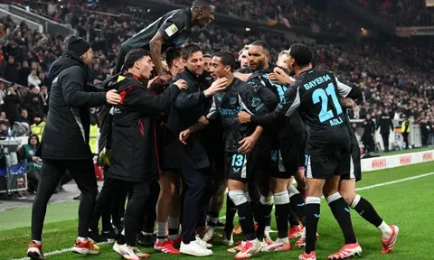 Tổng kết vòng 26 Bundesliga: Schick lại cứu rỗi Leverkusen; Những cuộc chiến căng thẳng