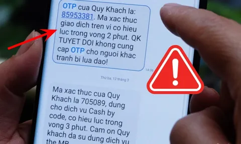 Vì sao không nên tiếp tục nhận OTP qua tin nhắn điện thoại? Chuyên gia tiết lộ lý do, ai cũng cần biết