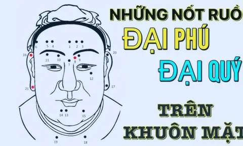 3 vị trí nốt ruồi là Hố Chôn Tiền, có 1/3 cái dư thừa của ăn của để