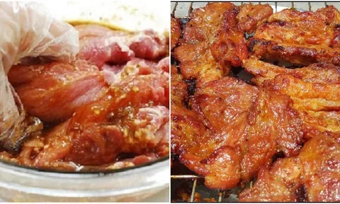 Ướp thịt nướng cho đường và mắm là dại: Thả thứ nước này vào ngon như nhà hàng 5 sao, ăn nhớ mãi