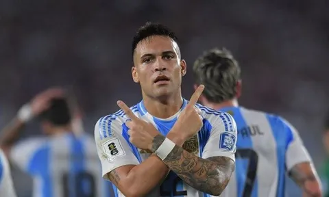 Lautaro Martinez cảm ơn khán giả nhà vì hành động cao cả
