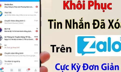 Lỡ tay ấn xoá tin nhắn Zalo, ấn nút này khôi phục ngay