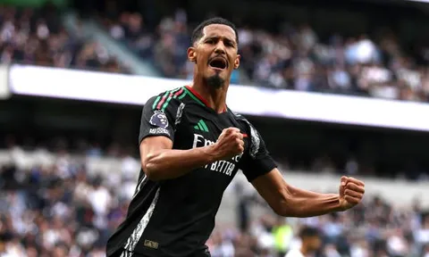 Saliba và 2 cái tên gây sốc có thể rời Arsenal mùa hè tới