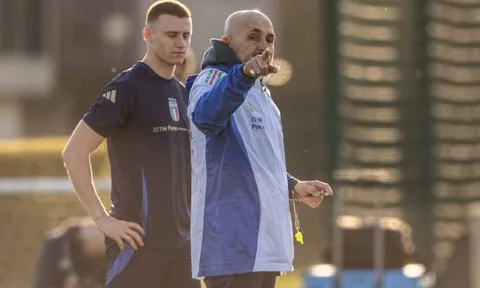 Tuyển Ý trước thềm đại chiến: Spalletti thử nghiệm chiến thuật; Ai thay Dimarco và Cambiaso?