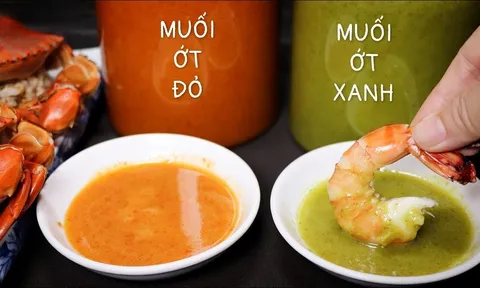 3 cách làm muối ớt xanh và muối ớt đỏ ngon bất bại ai cũng nên học