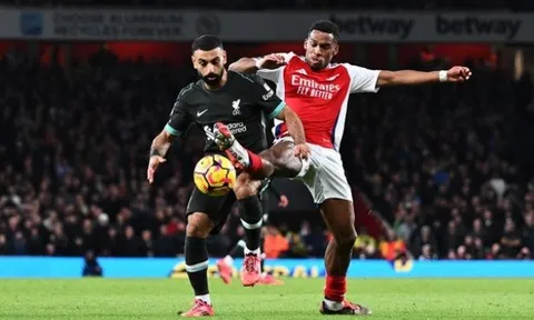 Salah mở đường cho Arsenal tạo cú lật đổ vĩ đại trước Liverpool