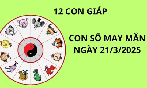 Tử vi ngày 21/3 con số may mắn số vàng tài lộc cho 12 con giáp gặp vận giàu sang bất ngờ